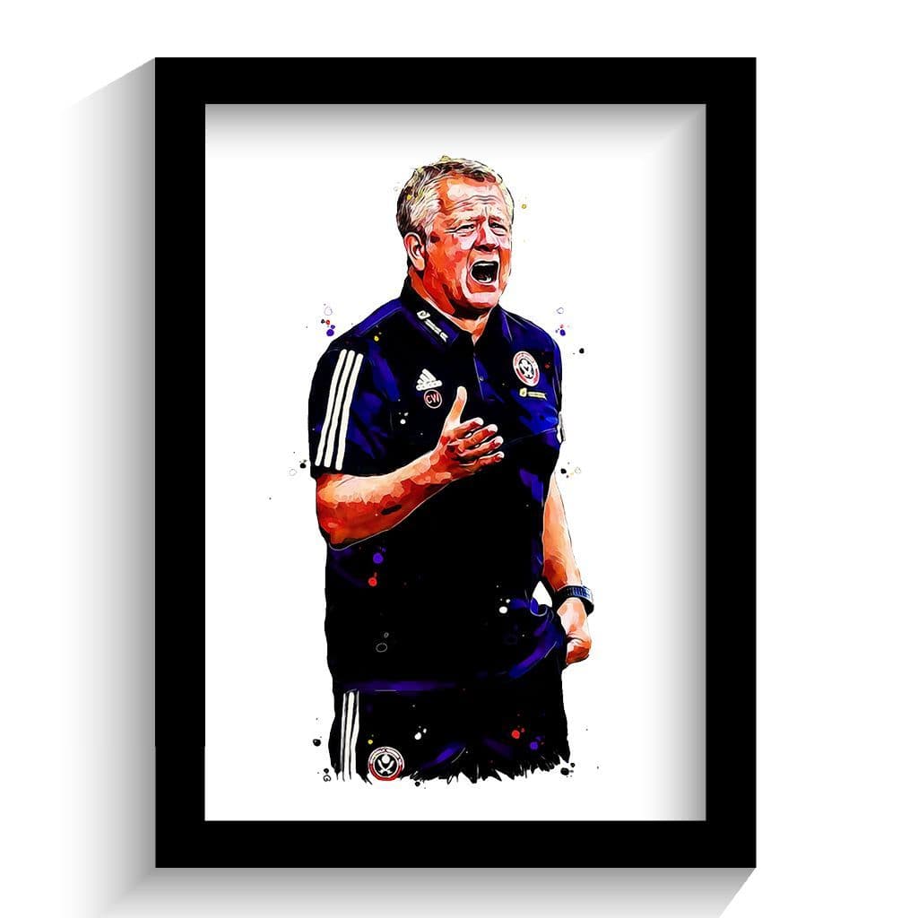 Sheffield United | Chris Wilder Art Print - Image 2