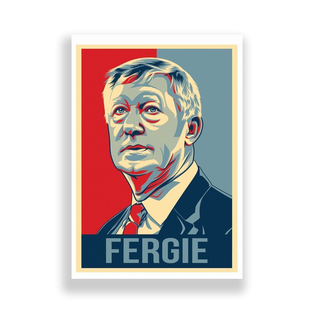 Sir Alex Ferguson | Hope Style Print - Image 2