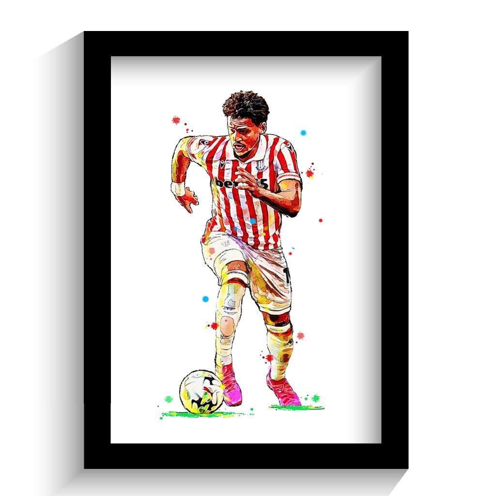 Stoke City | Ryan Mmaee Art Print - Image 2
