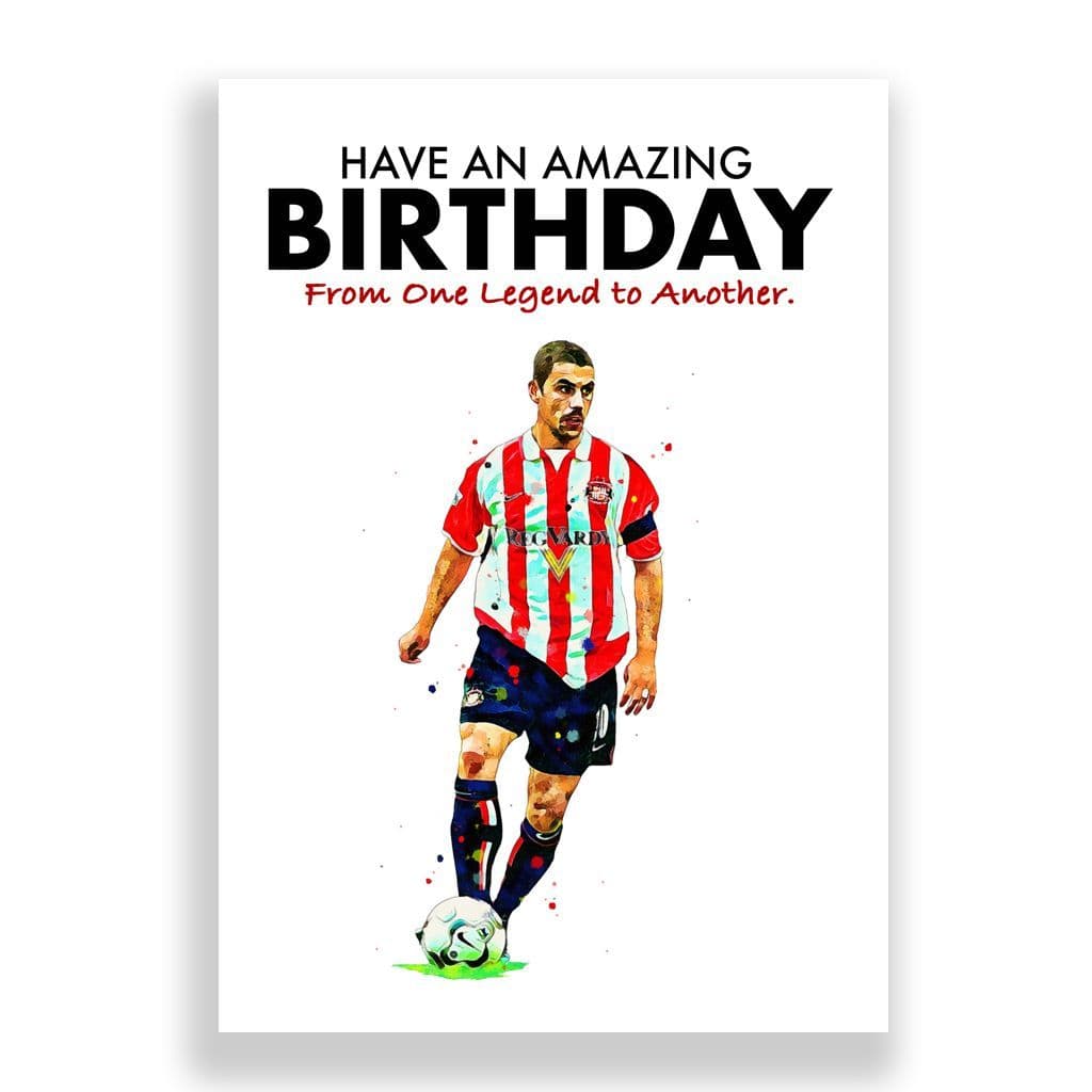 Sunderland Birthday Card | Kevin Phillips