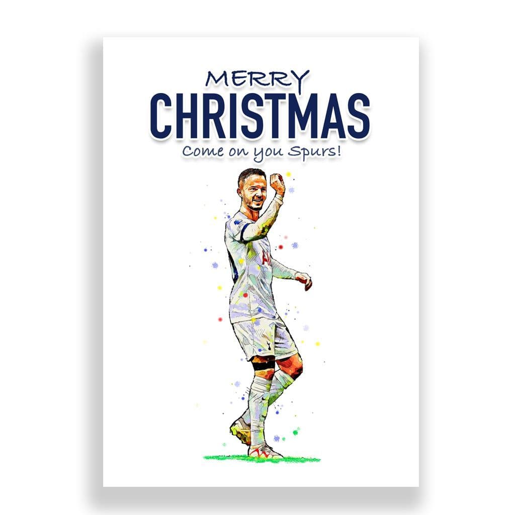 Tottenham Hotspur Christmas Card | James Maddison