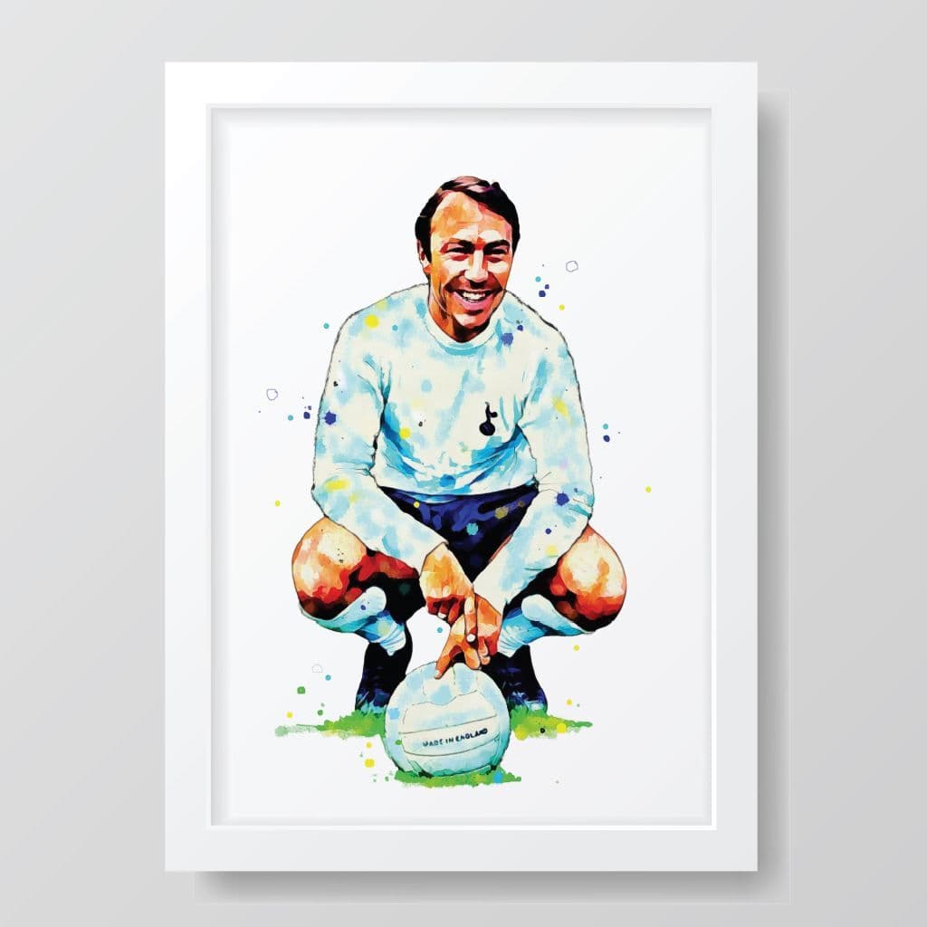 Tottenham Hotspur | Jimmy Greaves Art Print - Image 3