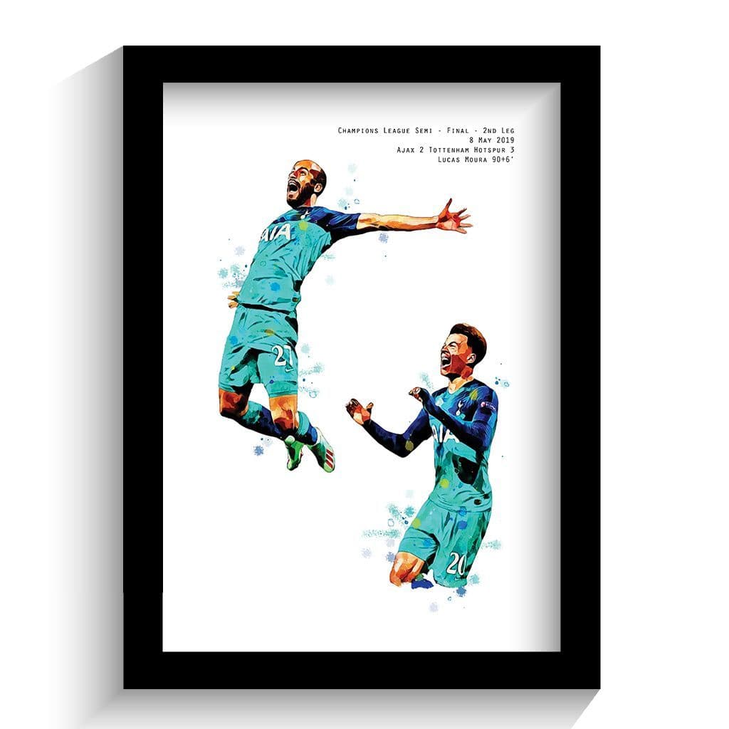 Tottenham Hotspur | Lucas Moura Art Print - Image 2