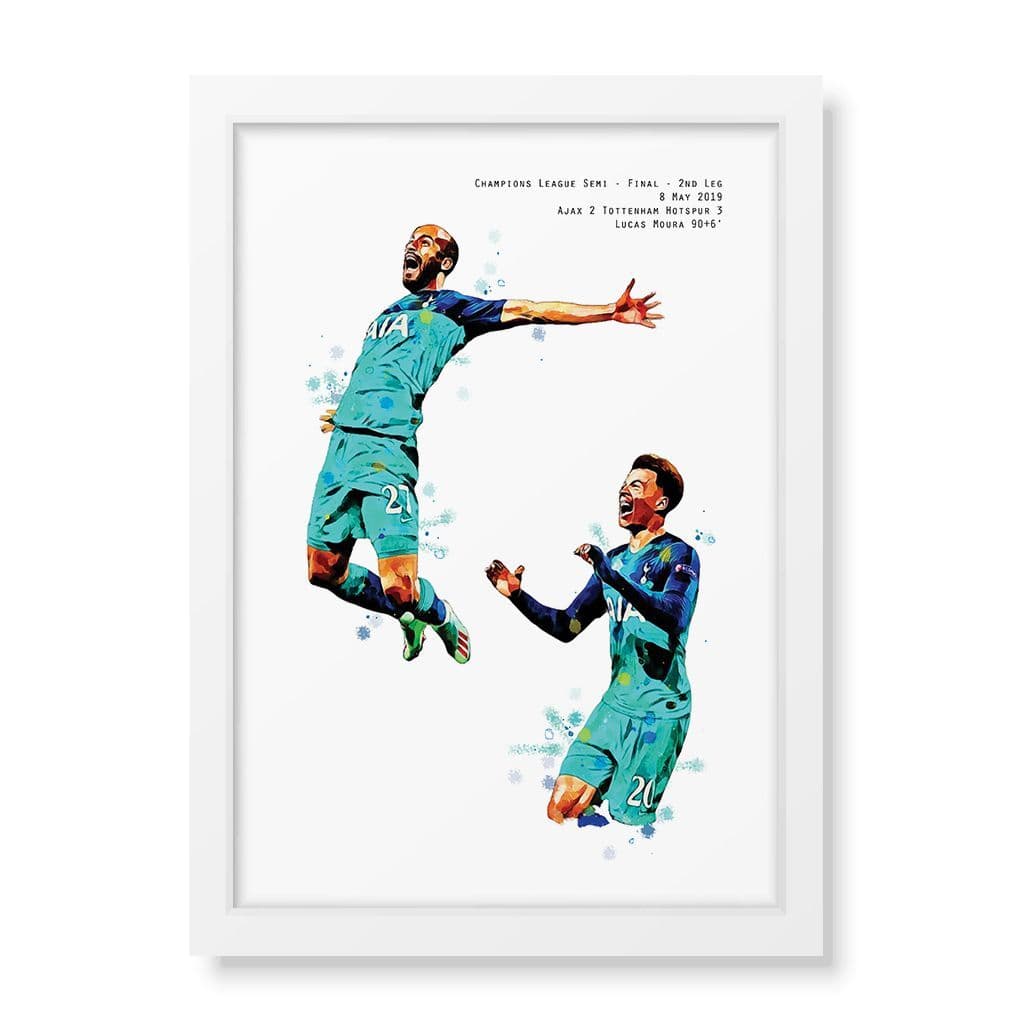 Tottenham Hotspur | Lucas Moura Art Print - Image 3