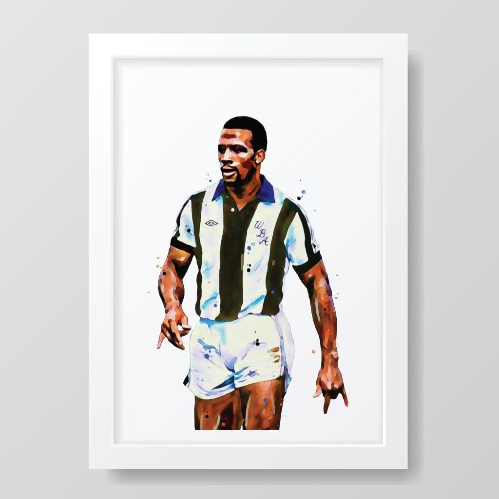 WBA | west Bromwich Albion Cyrille Regis Art Print - Image 3