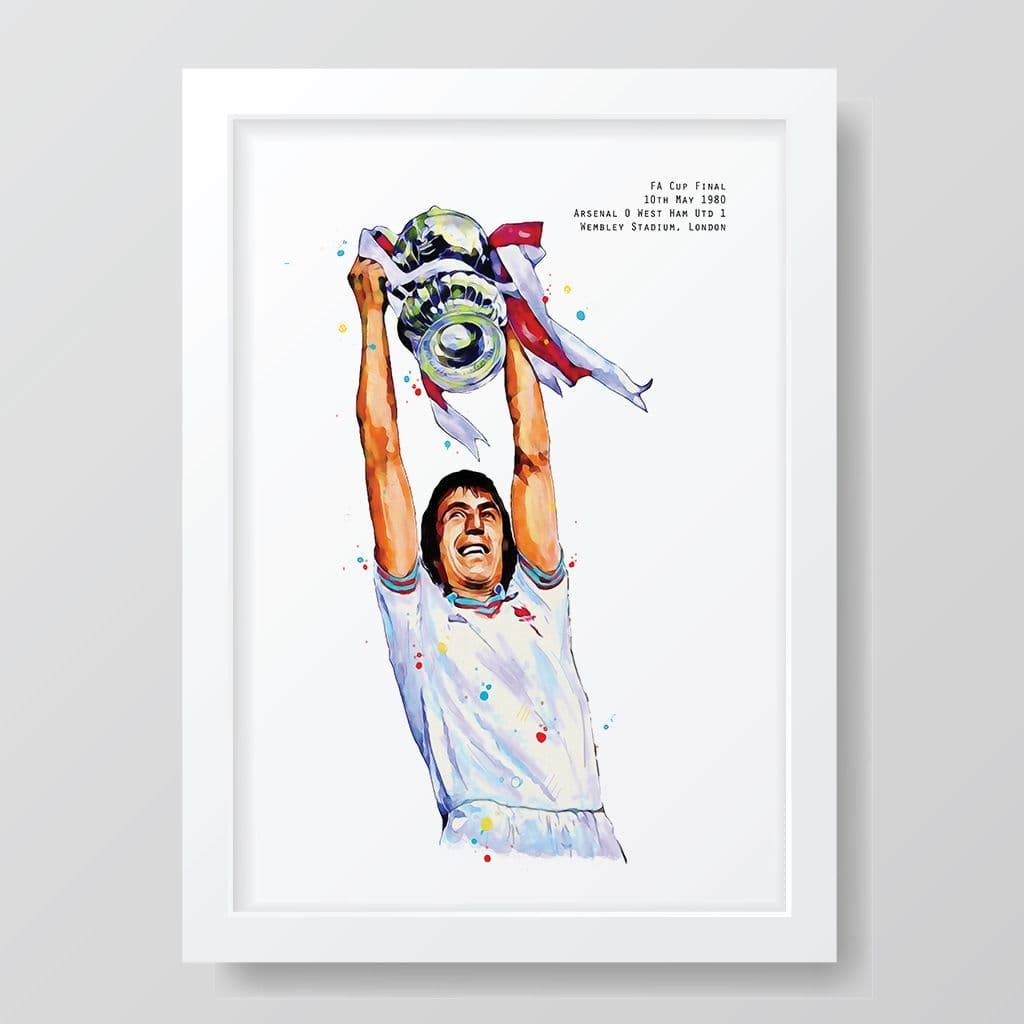 West Ham United | Billy Bonds FA Cup Art Print - Image 3