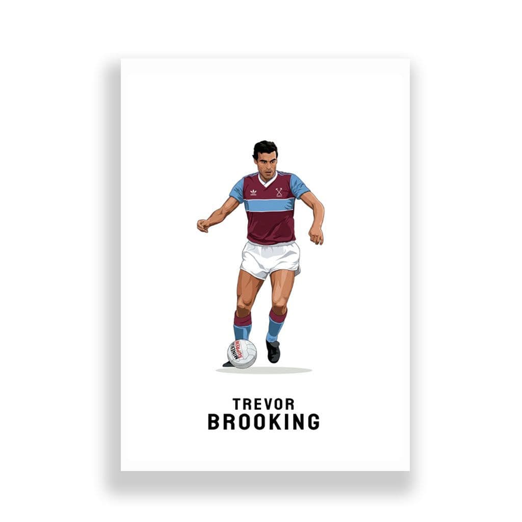West Ham United Print | Trevor Brooking - Image 2