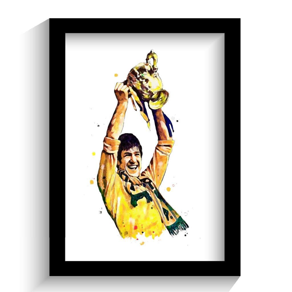 Wolverhampton Wanders | Emlyn Hughes Art Print - Image 2