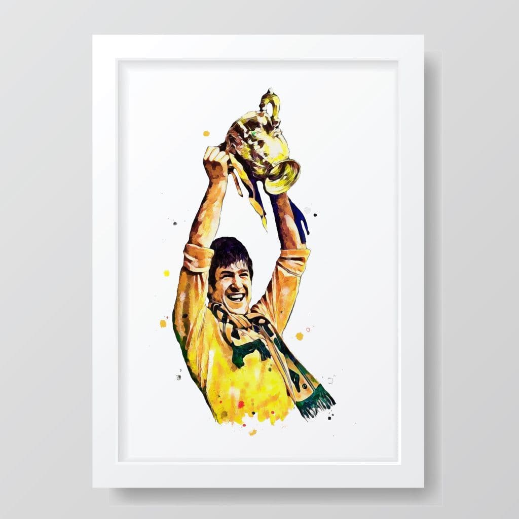 Wolverhampton Wanders | Emlyn Hughes Art Print - Image 3