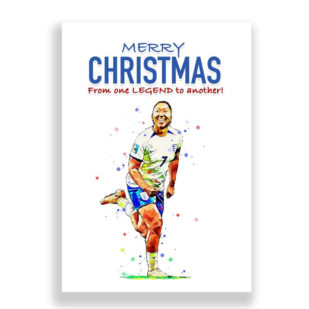 England Christmas Card | Lauren James