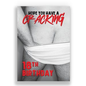 Funny 18th Birthday Card | Have a Cracking 18th Birthday!