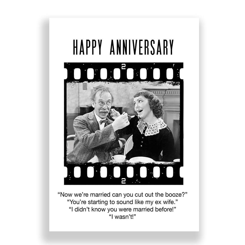 Funny Anniversary Card | I DIDN'T KNOW YOU WERE MARRIED BEFORE!