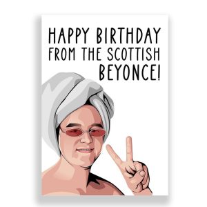 Funny Birthday Card | Lewis Capaldi | Happy Birthday From The Scottish Beyonce!