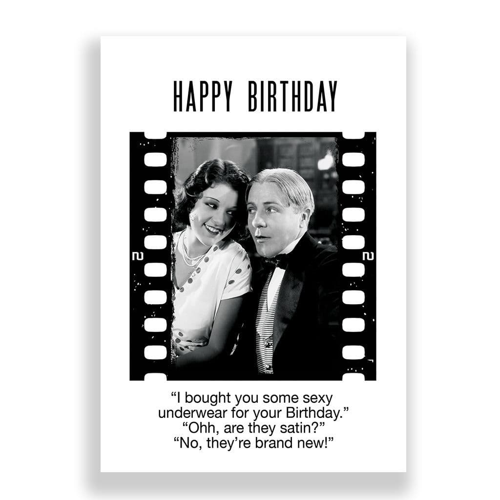 Funny Birthday Card | Satan Underwear!