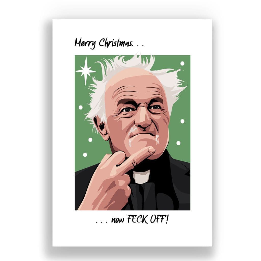 Funny Christmas Card | Farther Ted | Father Jack