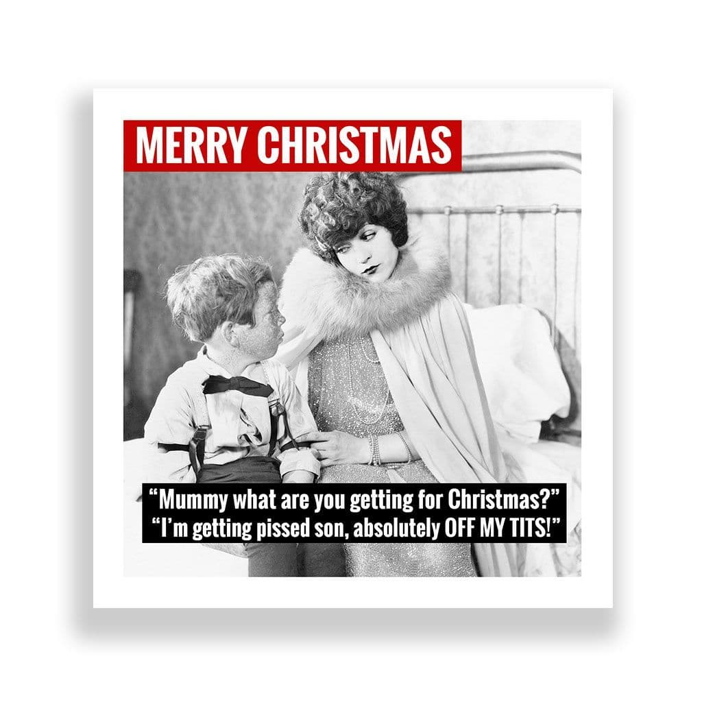 Funny Christmas Card | I'm Getting Pissed Son!