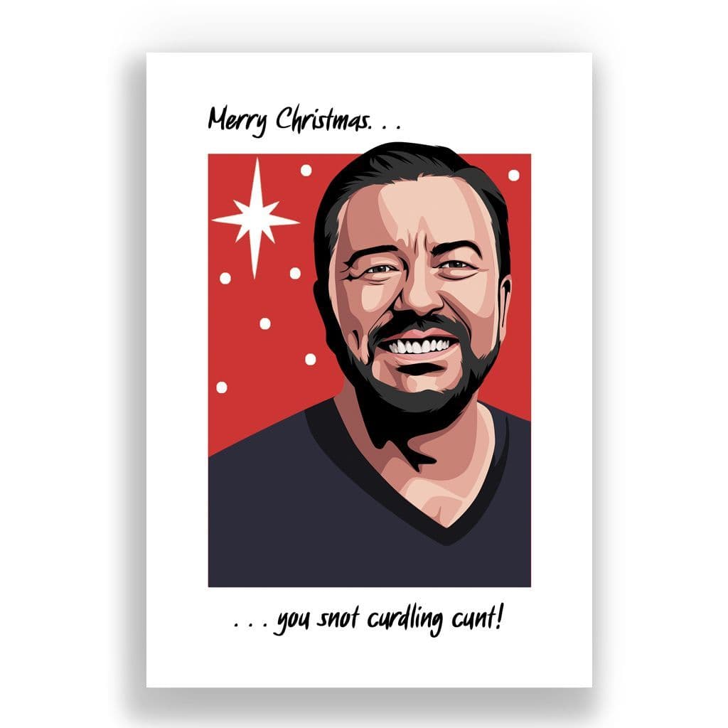 Funny Christmas Card | Ricky Gervais