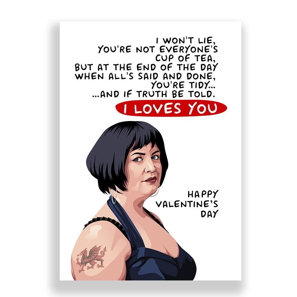 Funny Valentine's Day Card | Gavin & Stacey | Nessa | Truth Be Told! (1)
