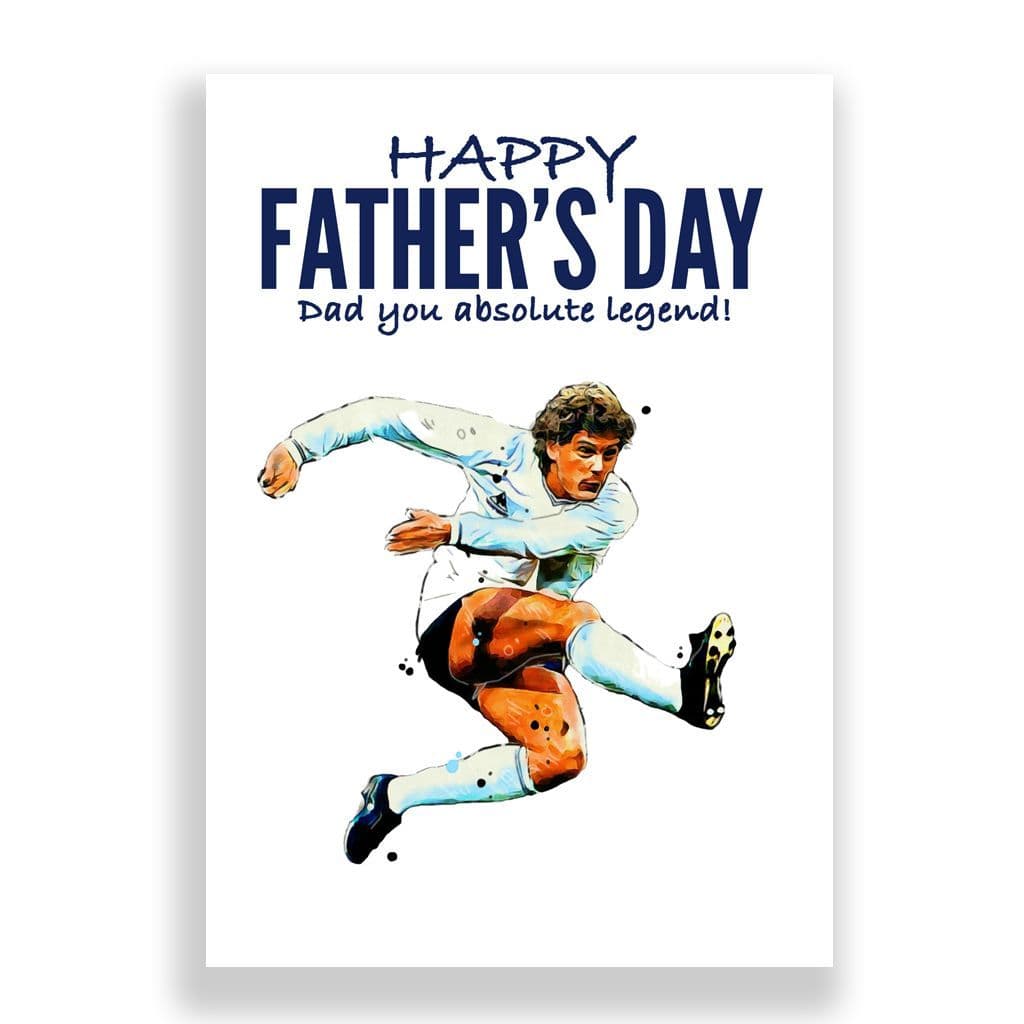 Tottenham Hotspur Father's Day Card | Glen Hoddle