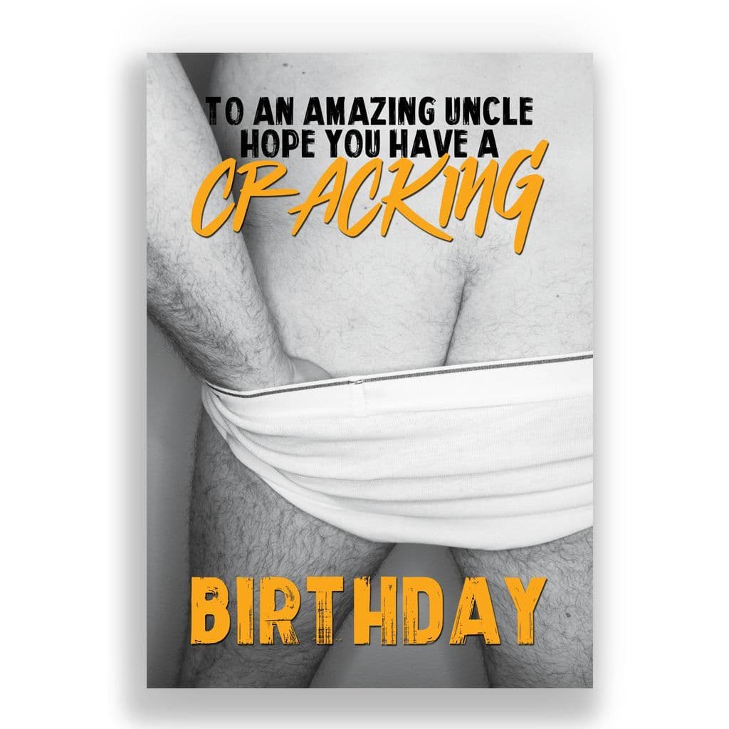 Uncle Birthday Card | HAVE A CRACKING BIRTHDAY UNCLE