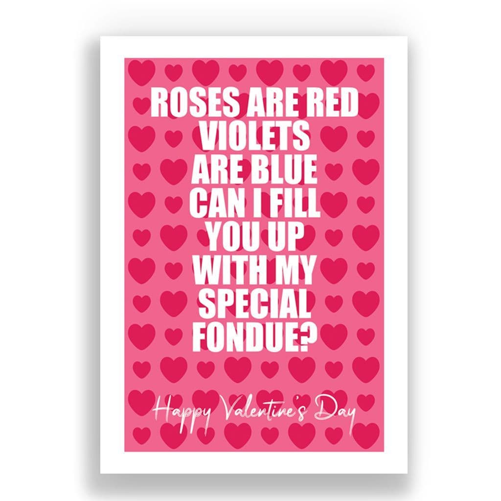 Valentine's Card | Special Fondue!