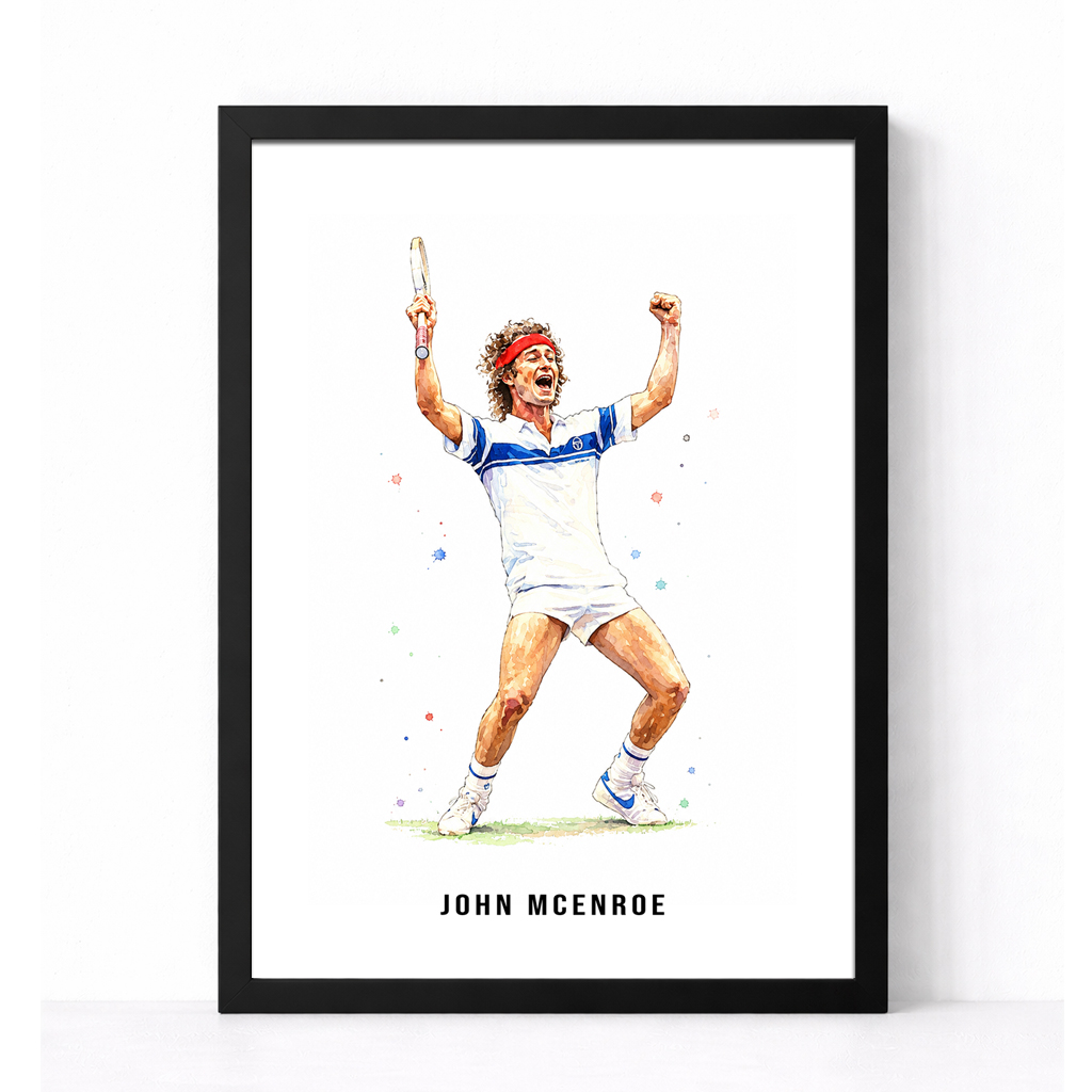 Tennis | John McEnroe Art Print