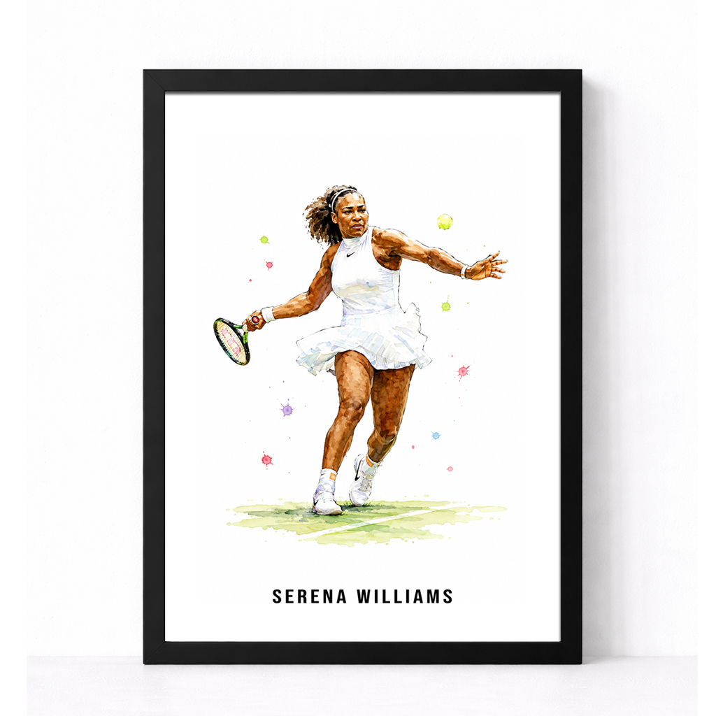Tennis | Serena Williams Art Print