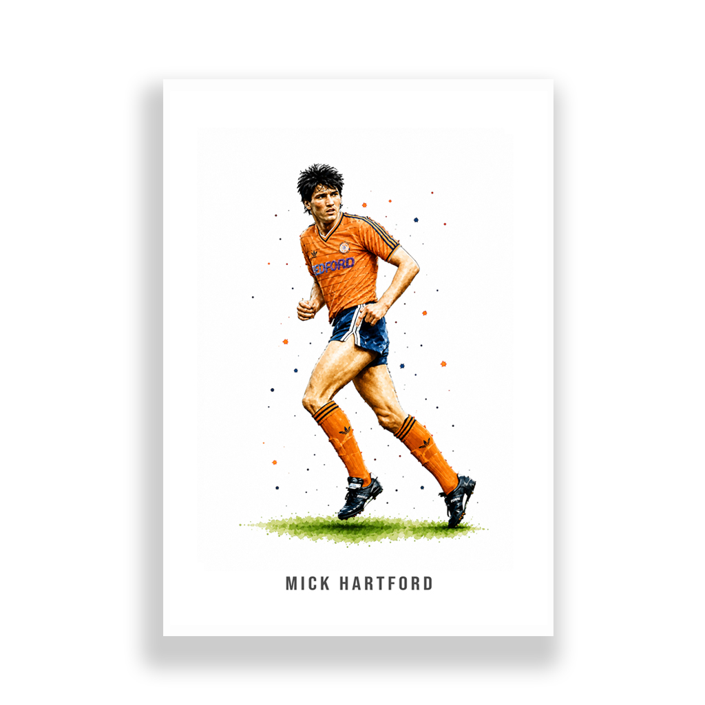 Luton Town | Mick Hartford Art Print - Image 2