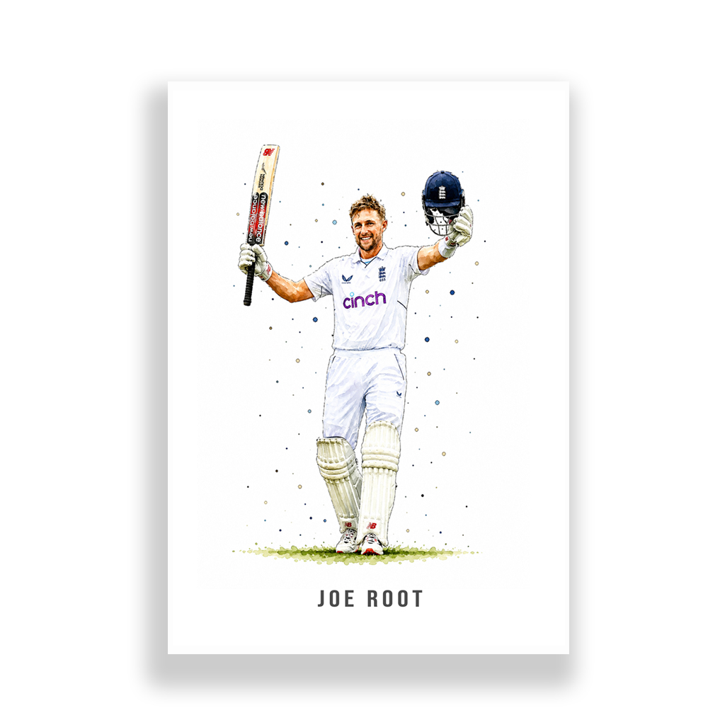 Cricket | Joe Root Art Print - Image 2