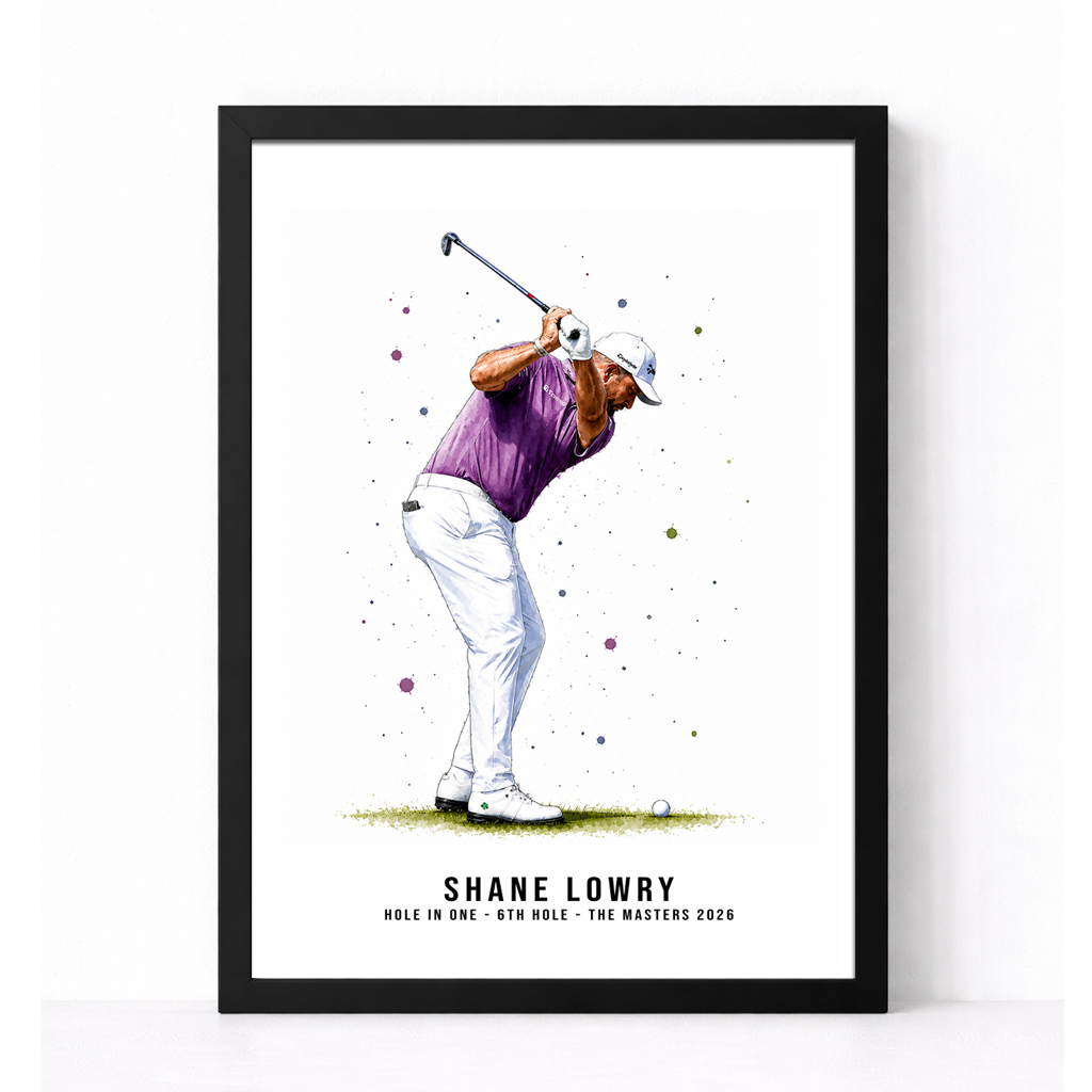 Golf Art | Shane Lowry Hole In One