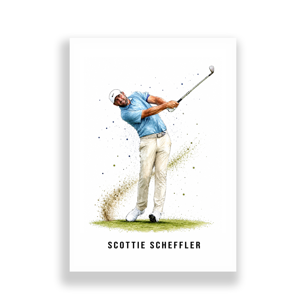 Golf Art | Scottie Scheffler - Image 2