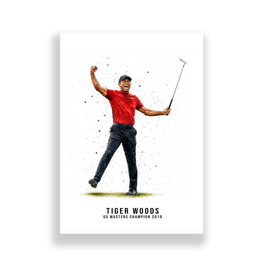 Golf Art | Tiger Woods - Image 2